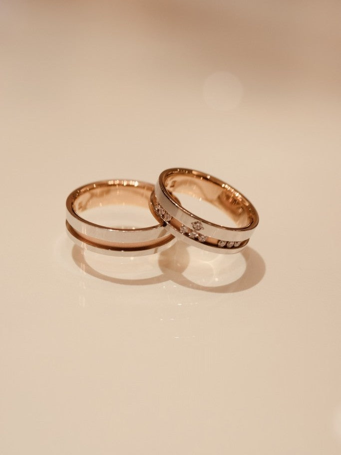 圧倒的✨インパクト!! リング ロイヤル・アッシャー/WRM057・WRL040