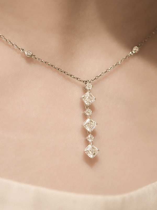 気品ある輝きROYAL ASSCHER CUT💠ペンダント ロイヤル・アッシャー/JPAACN31