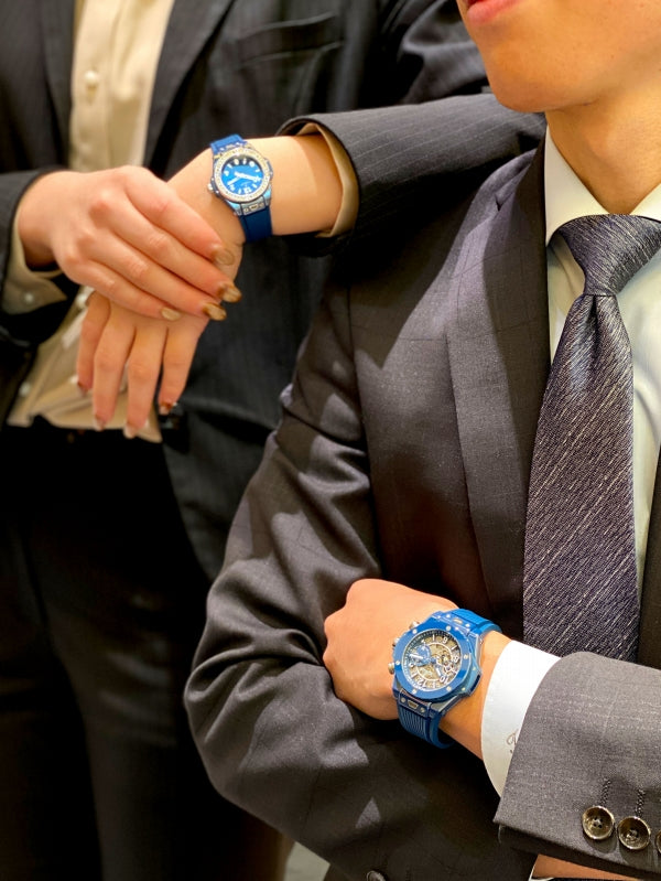 二人だけの特別な色。ホリデーに手に入れたい、ビッグ・バンの最新ペアウォッチ/HUBLOT(ウブロ)485.ES.5171.RX.1204、441.ES.5121.RX