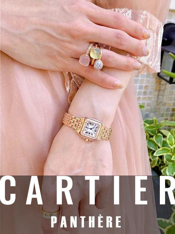 多くの女性に愛される代表的モデル🐆✨ │ パンテール ドゥ カルティエ WJPN0008