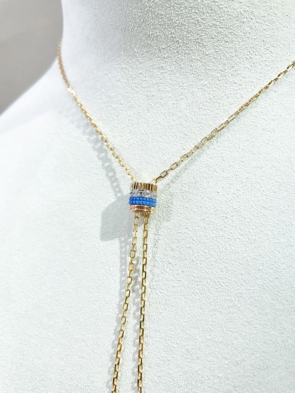 着脱簡単♪そしてオシャレにコーディネート👗│BOUCHERON タイネックレスコレクション