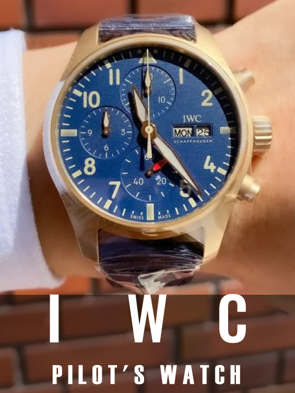 使う程に個性が増していくブロンズウォッチ✨/IWC パイロットウォッチクロノグラフ41 IW388109