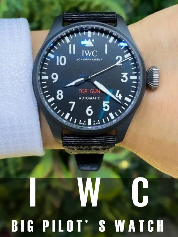 【フェア】IWCフェア開催決定!!!|IWC ビッグ・パイロット・ウォッチ 43・トップガン IW329801