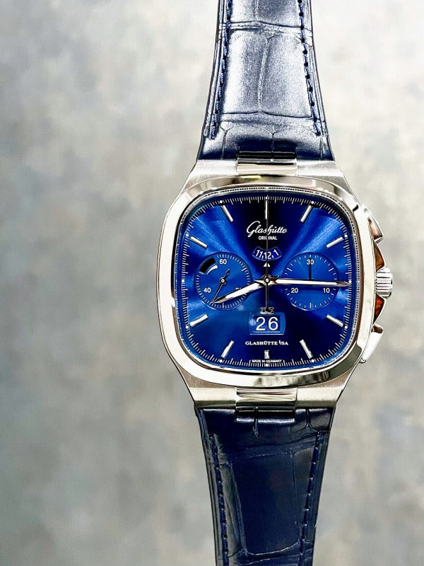 【Glashutte(グラスヒュッテ)Fair 開催 11/5(土)~11/27(日)】 セブンティーズ・クロノグラフ・パノラマデイト/品番:1-37-02-08-02-61