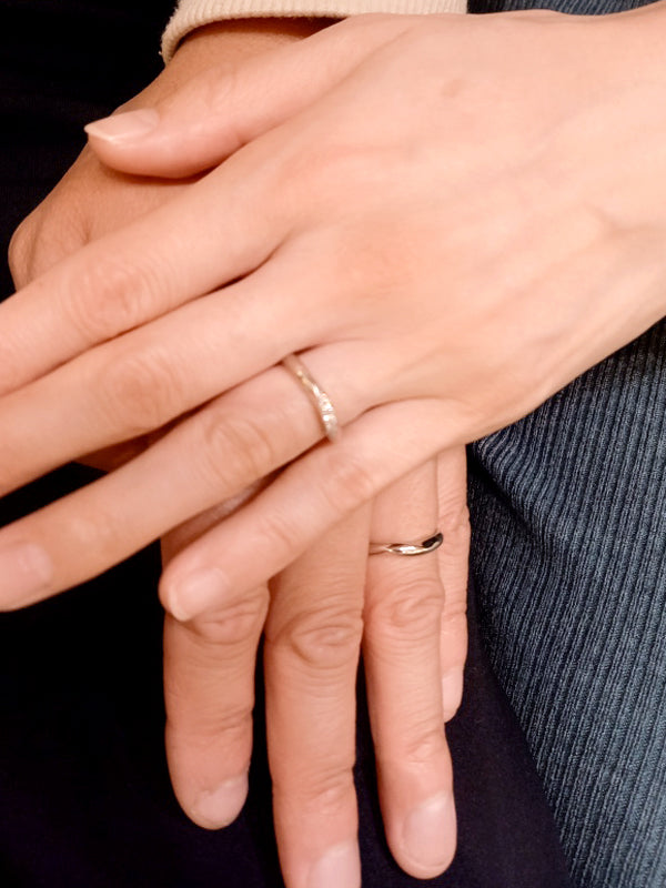 U様 ロイヤルアッシャー マリッジリング お求めいただき誠にありがとうございます/WRB013/WRA009