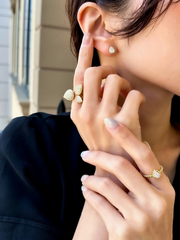 女子会はジュエリーで差をつけて♡/ブシュロン セルパンボエム ピアス/リング