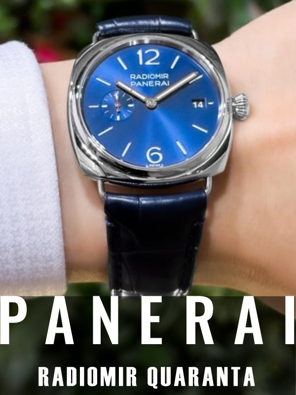 【2023新作】ラジオミール クアランタ ブルーダイヤル/PAM01293
