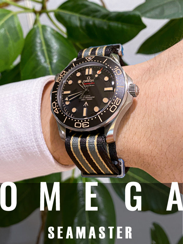 【オメガフェア】夏フェスで注目を集める!? オシャレな防水・軽量ウォッチ/OMEGA (オメガ) シーマスター ダイバー300M 007エディション 品番:210.92.42.20.01.001