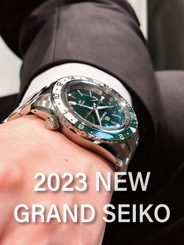 【2023新作】スプリングドライブGMTを備えた新作グリーン/GRAND SEIKO (グランド セイコー) Sport Collection 品番:SBGE295