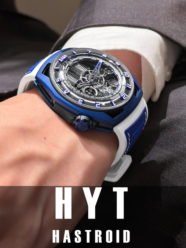 テクノロジーの進化が見て分かるタイムピース🌌|HYT ブルースター H0306-A