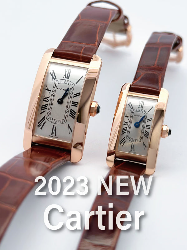【2023新作】カルティエを代表する✨洗練されたされたモダンウォッチ✨/タンクアメリカン WGTA0132 WGTA0133