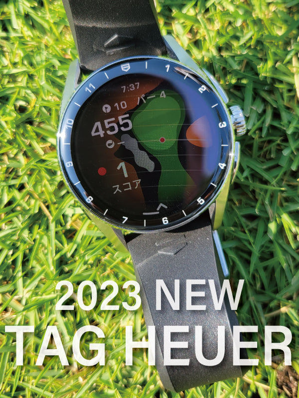 2023新作】ゴルファー向けの最先端コネクテッドウォッチ／TAG HEUER