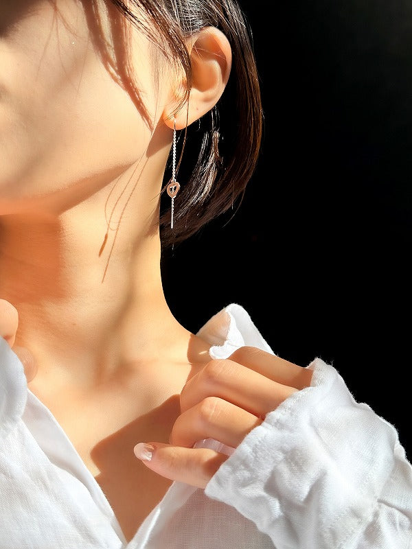 バレンタインはハートのジュエリーで甘めに♡/フレッド プリティウーマン イヤリング 8B0313/8B0312