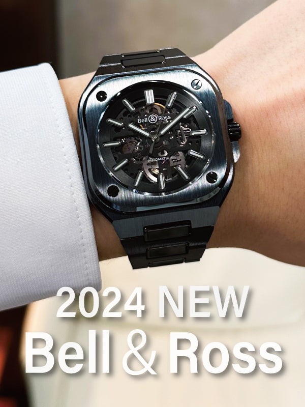 ベル＆ロスフェア】【2024新作】新定番! ブラックスケルトンモデル／BR