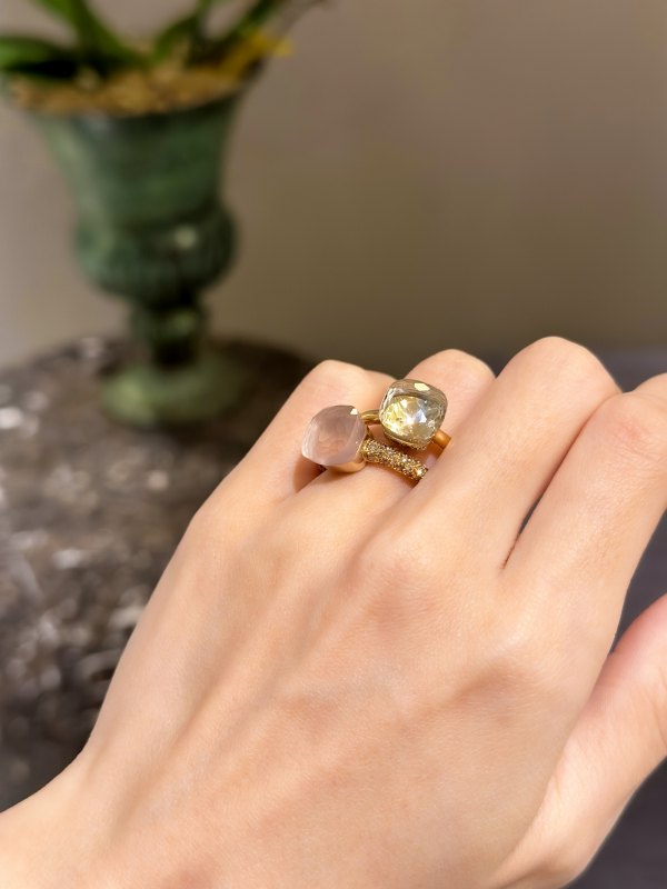 自分好みを見つけてしまった👀❤ポメラートヌードリング重ね付けが虜に💍/PAC0040_O7000_BRCQR/PAA1100_O6000_000TB