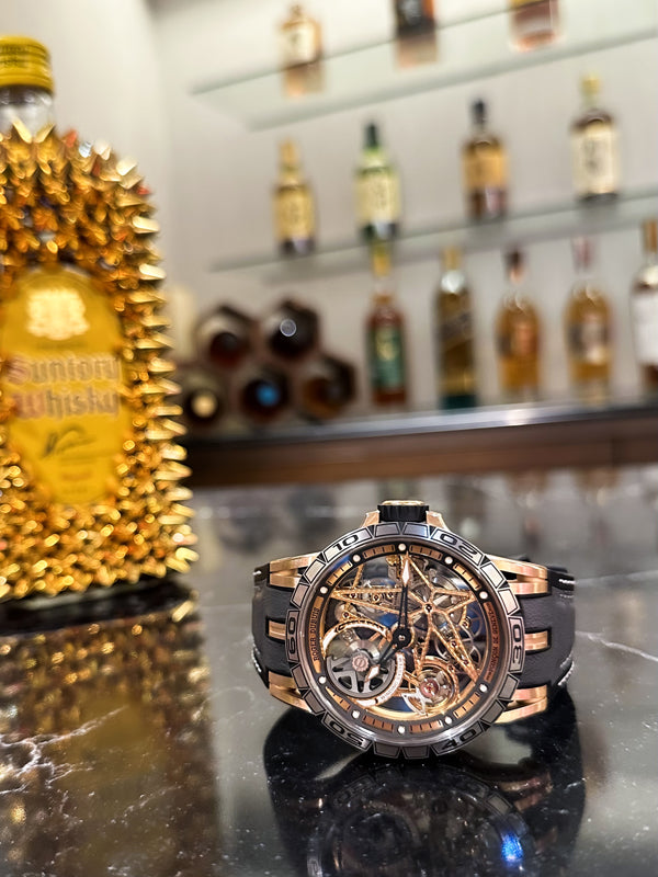 天才時計師と天才実業家によって生まれた"ロジェ・ディブイ"│ROGER DUBUIS(ロジェ・デュブイ)エクスカリバー スパイダーモノバランシエ/品番:DBEX1043