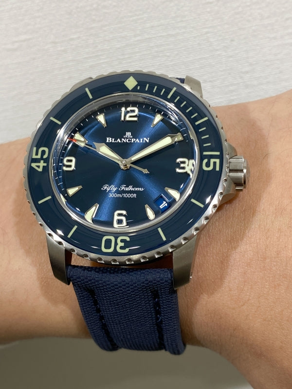 ダイバーズウォッチの原点/ブランパン/フィフティファソムスオートマティック 5010-12B40-O52A