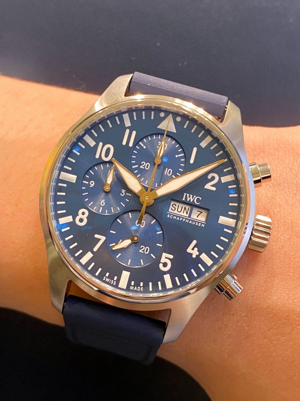 【2026新作】「大切なものは目に見えない」IWC パイロット・ウォッチ・クロノグラフ“プティ・プランス” /IW378011
