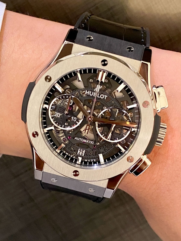 スケルトンが魅せる極上クロノグラフの誘惑／HUBLOT（ウブロ