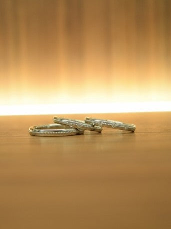 憧れの「千の粒」ミルグレインマリッジリング ロイヤル・アッシャー/WRA064・WRB073・WRB074