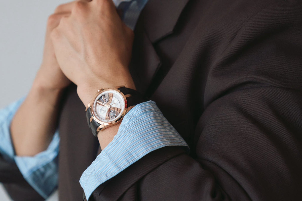 ROGER DUBUIS エクスカリバー バイレトログラード コレクション Vol.01 タイムピースが放つ圧倒的な気品