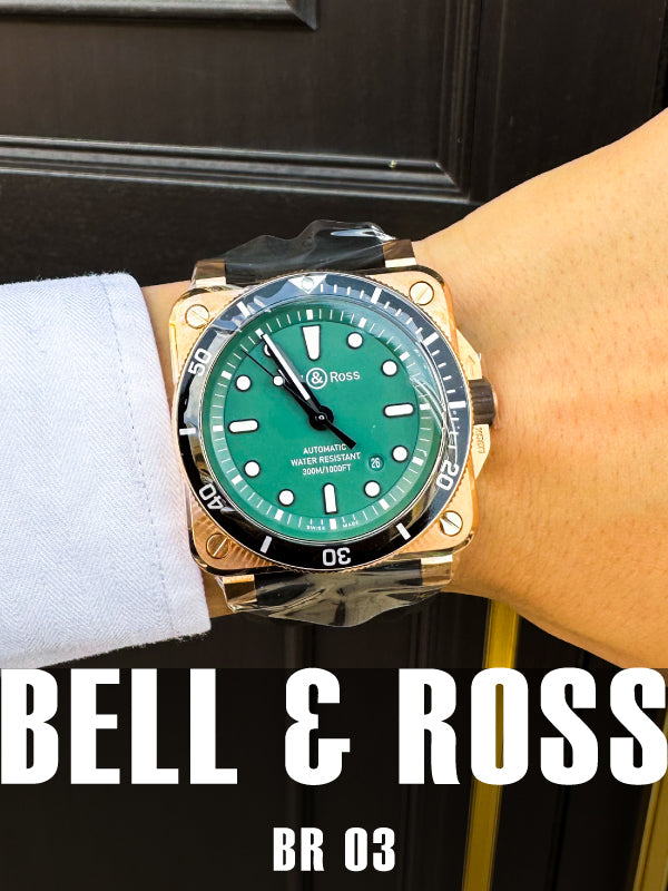 999本限定の希少なBR03 | BR 03-92 DIVER BLACK & GREEN BRONZE 品番:BR0392-D-LT-BR/SRB