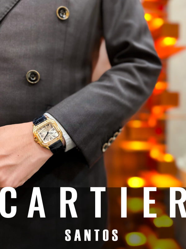 特別なシーンで大活躍なカルティエウォッチ✨/サントス ドゥ カルティエ WJSA0012