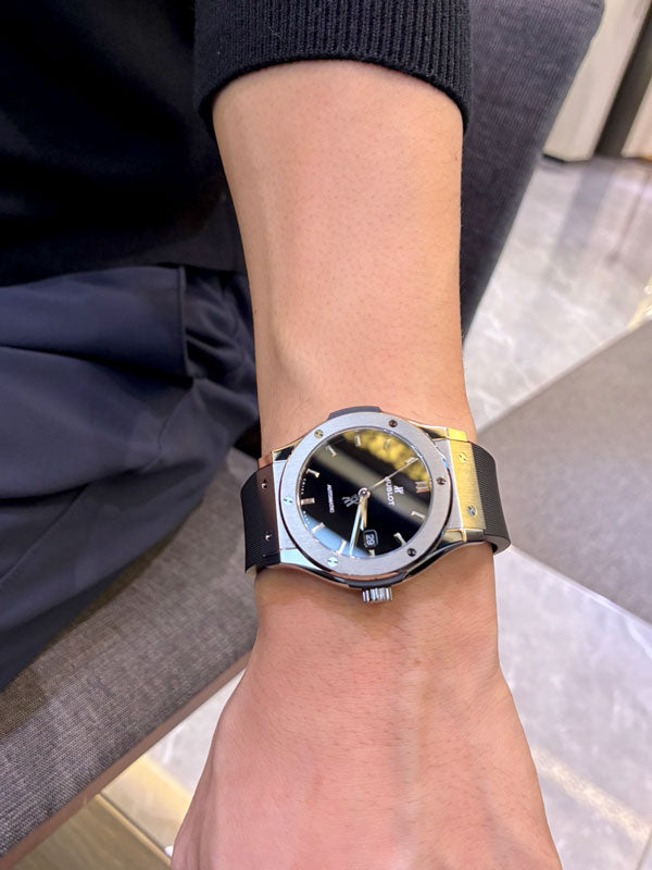 S様 ウブロ クラシック・フュージョン チタニウム ブラックシャイニー お求めいただき誠にありがとうございます/542.NX.1270.RX