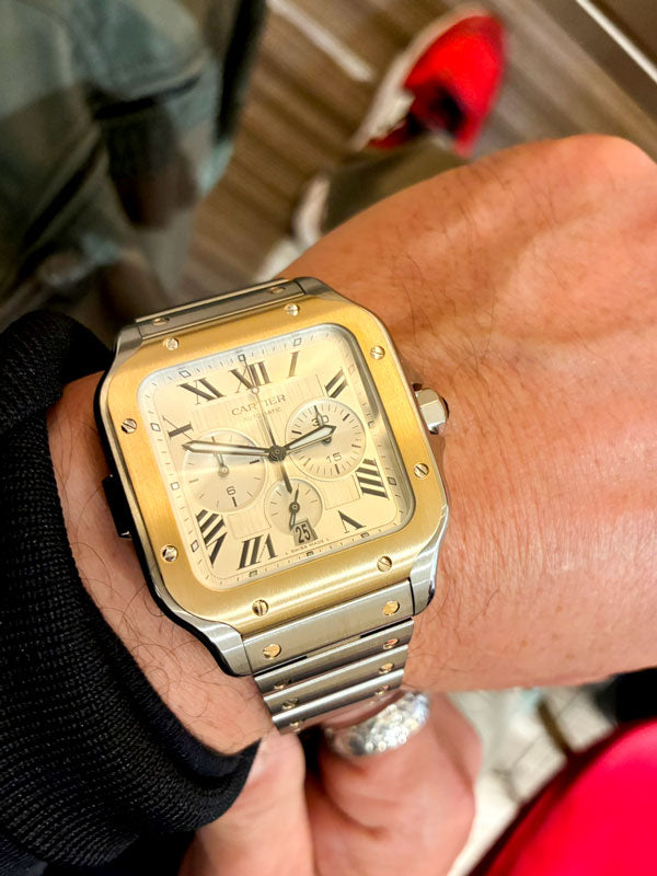 M様 カルティエ サントス お求めいただき誠にありがとうございます/W2SA0008