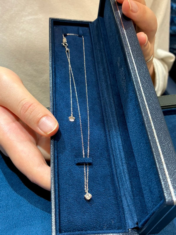 I様 ロイヤル・アッシャー・カット プラチナ ダイヤモンドペンダント お求めいただき誠にありがとうございます/ JPAACN20