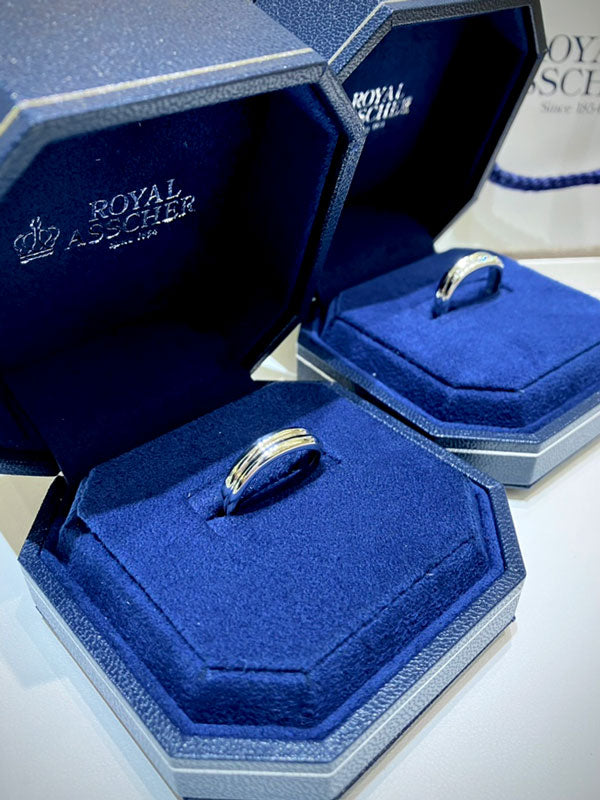 I様 ロイヤルアッシャー マリッジリング お求めいただき誠にありがとうございます/WRA011