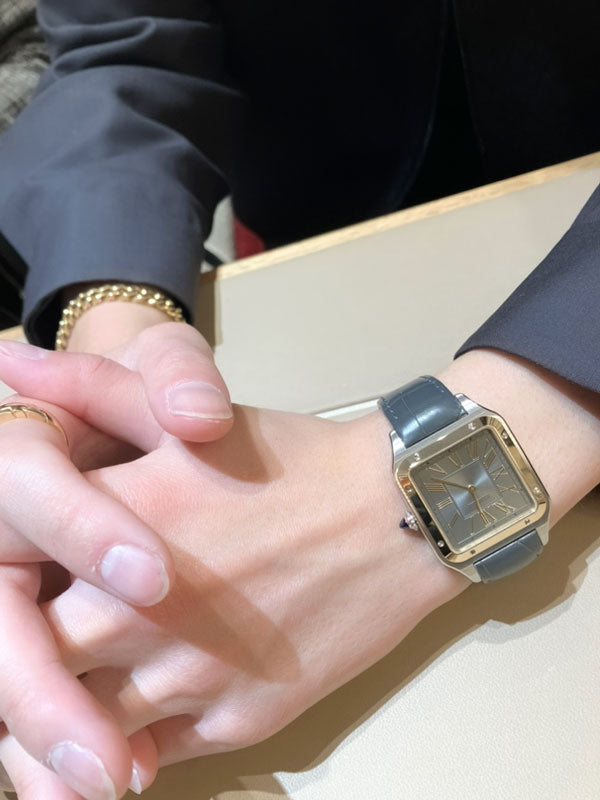 S様 カルティエ サントスデュモン お求めいただき誠にありがとうございます/W2SA0028