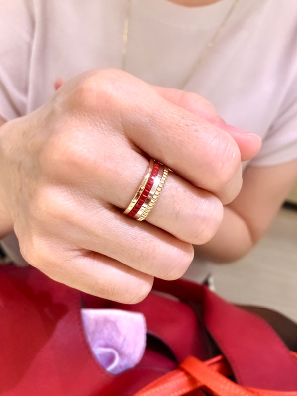 I様 ブシュロン キャトル レッドエディション お求めいただき誠にありがとうございます/JRG03020