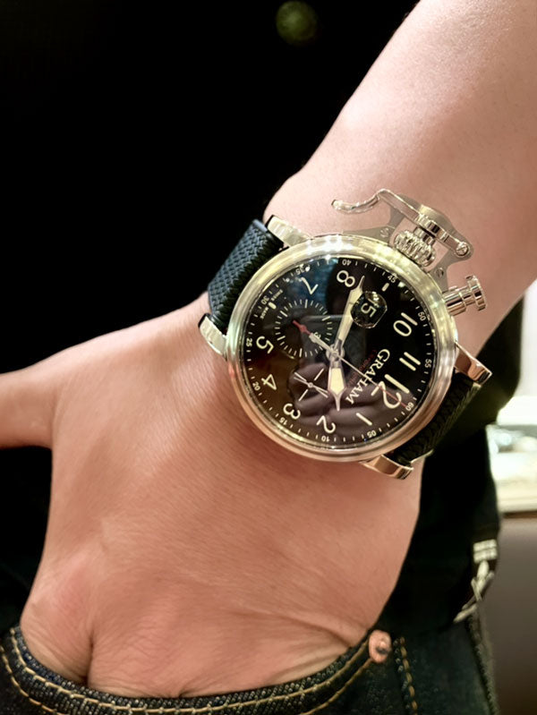 M様 グラハム クロノファイター グランド ヴィンテージ WITH ARABIC NUMERALS お求めいただき誠にありがとうございます/2CVDS.B29A