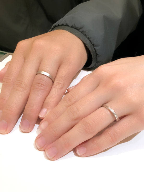 Y様 ロイヤルアッシャー マリッジリング お求めいただき誠にありがとうございます/WRA018/ WRB060