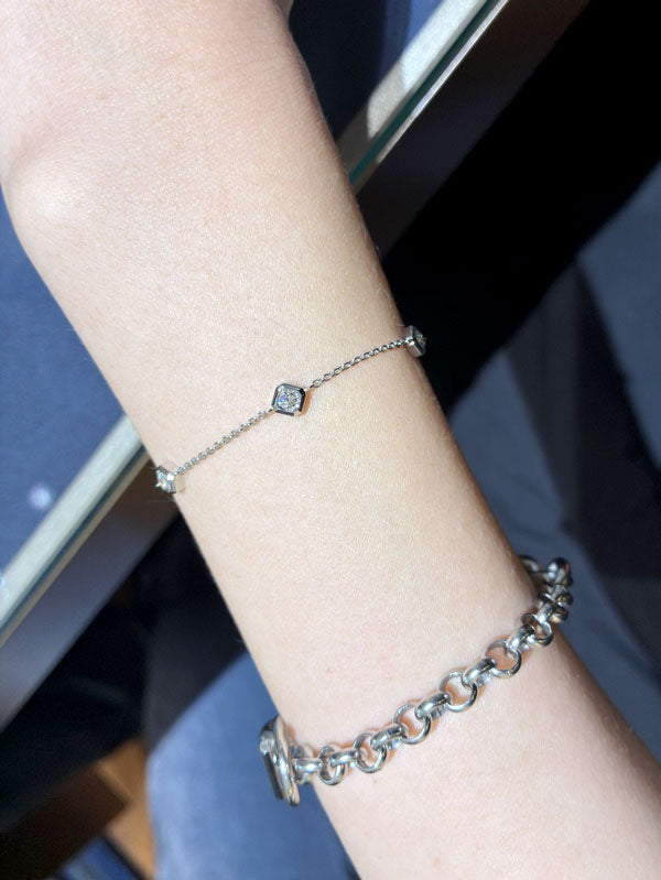 I様 ROYAL ASSCHER ブレスレット お求めいただき誠にありがとうございます/JAA0010BP