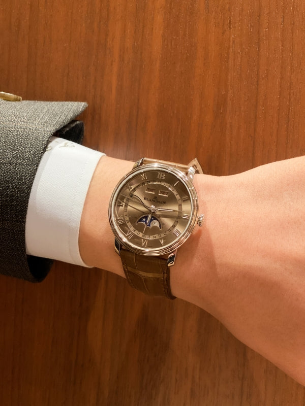 【最新作】ブランパン「ヴィルレ コンプリートカレンダー」のエレガンス/6654N 1146 55B