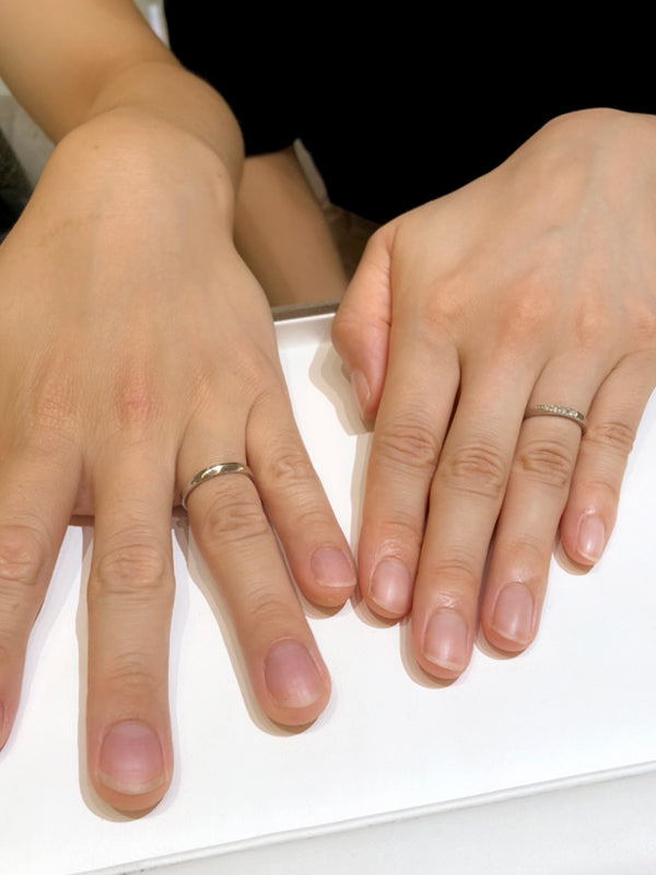 H様 ロイヤルアッシャー マリッジリング お求めいただき誠にありがとうございます/WRA029/WRB039