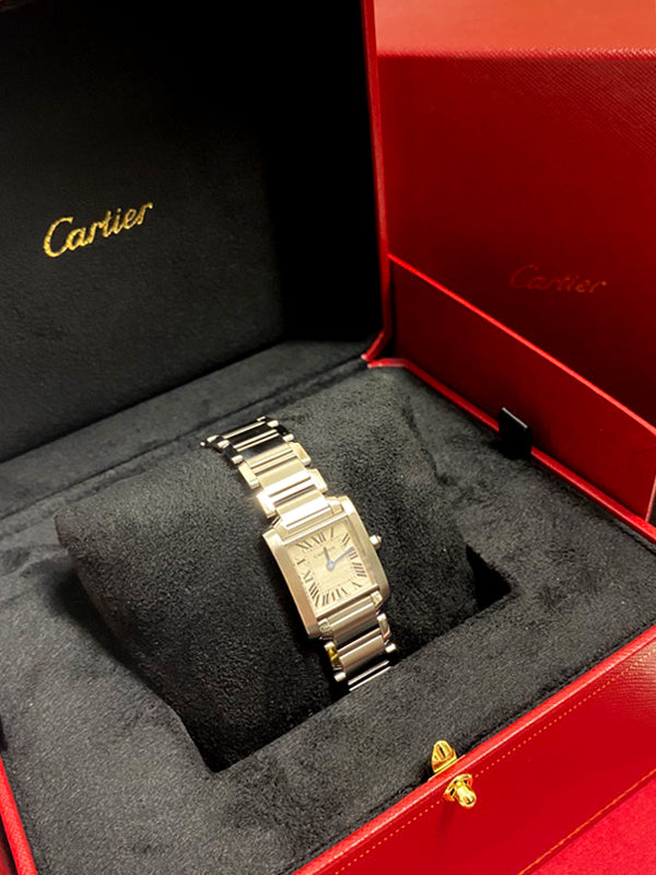 S様 カルティエ タンクフランセーズ お求めいただき誠にありがとうございます/W51008Q3