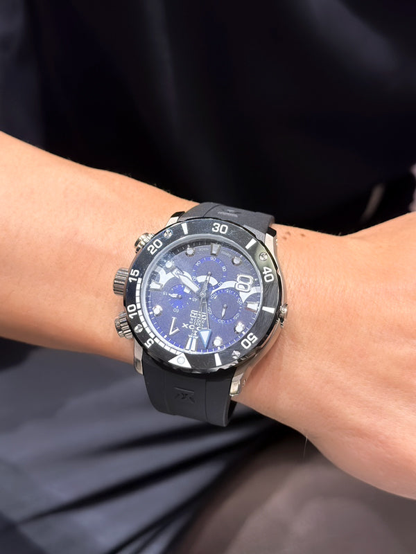 N様 エドックス クロノオフショア1 クロノグラフ ムータ・マリン スペシャル エディション お求めいただき誠にありがとうございます/10242-TINMUTA-BUINGM