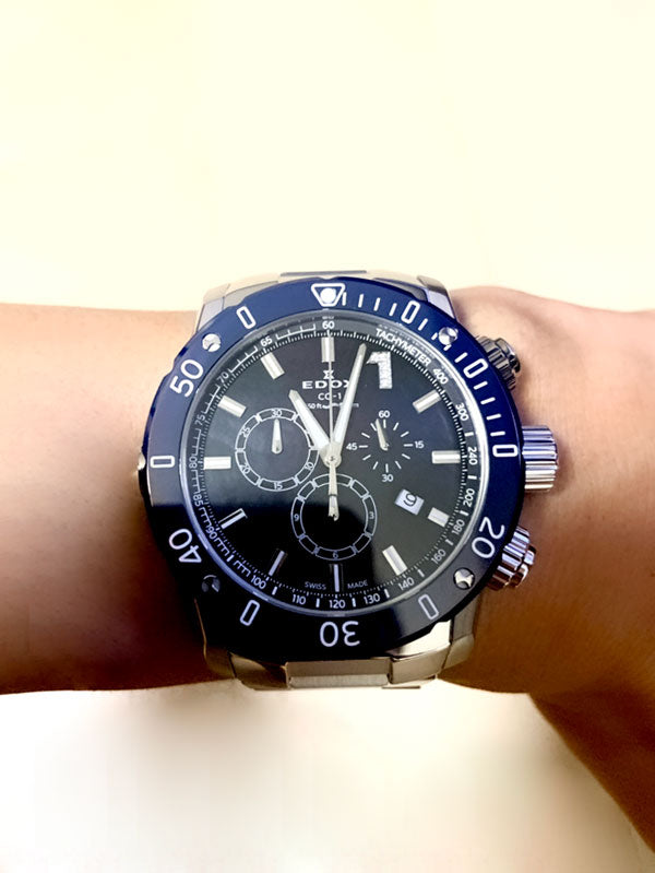 N様 エドックス クロノオフショア1 クロノグラフ お求めいただき誠にありがとうございます/10221-3BU3M-BMOPD1