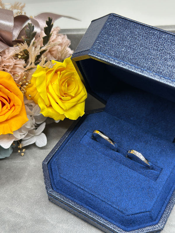 Y様・M様 ロイヤルアッシャー マリッジリング お求めいただき誠にありがとうございます/WRB037/WRA027