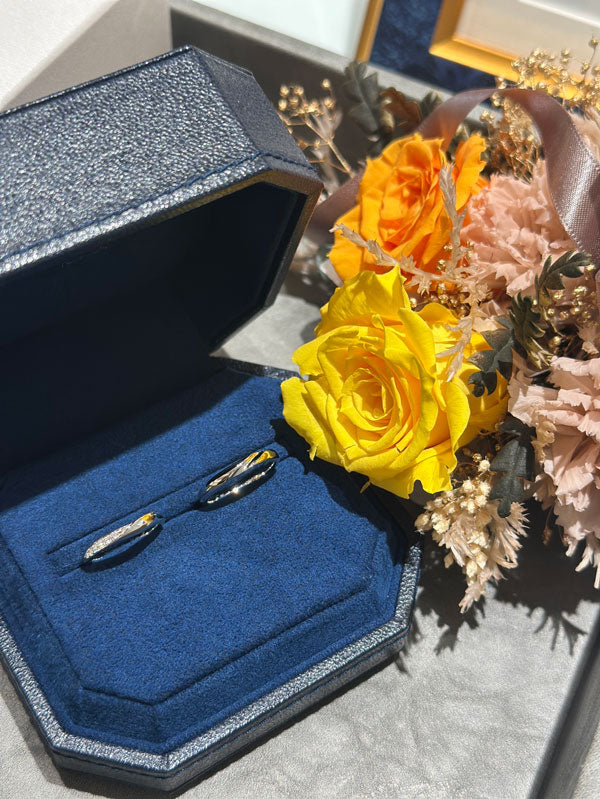 M様 ロイヤルアッシャー マリッジリング お求めいただき誠にありがとうございます/WRA066/WRB069