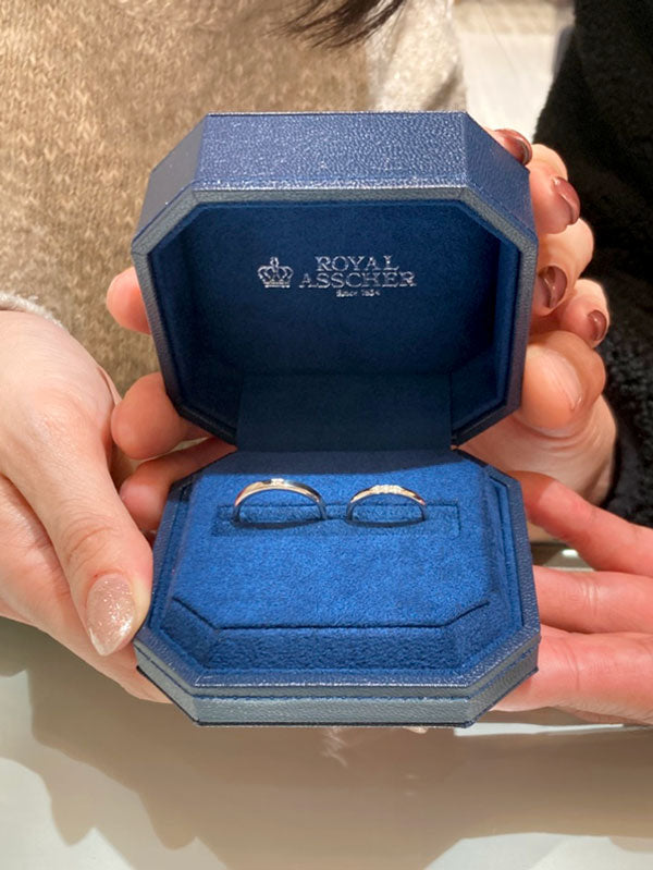 H様 ロイヤルアッシャー マリッジリング お求めいただき誠にありがとうございます/WRB043/WRB914