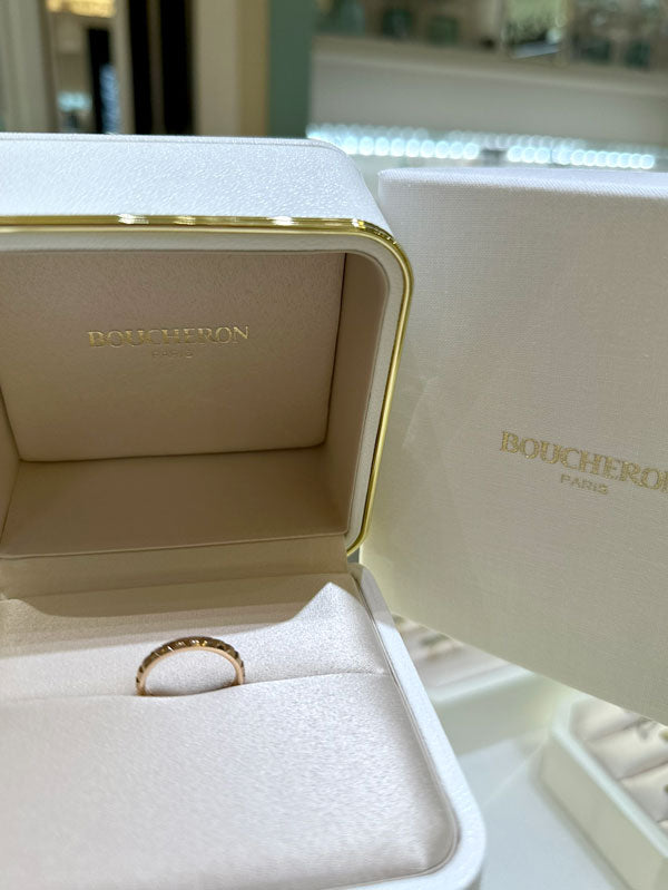 O様 ブシュロン キャトル クル ド パリ リング ミディアム お求めいただき誠にありがとうございます/JAL00108