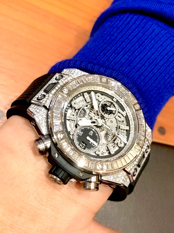 K様 ウブロ ビッグ・バン ウニコ チタニウム ジュエリー お求めいただき誠にありがとうございます/421.NX.1170.RX.0904