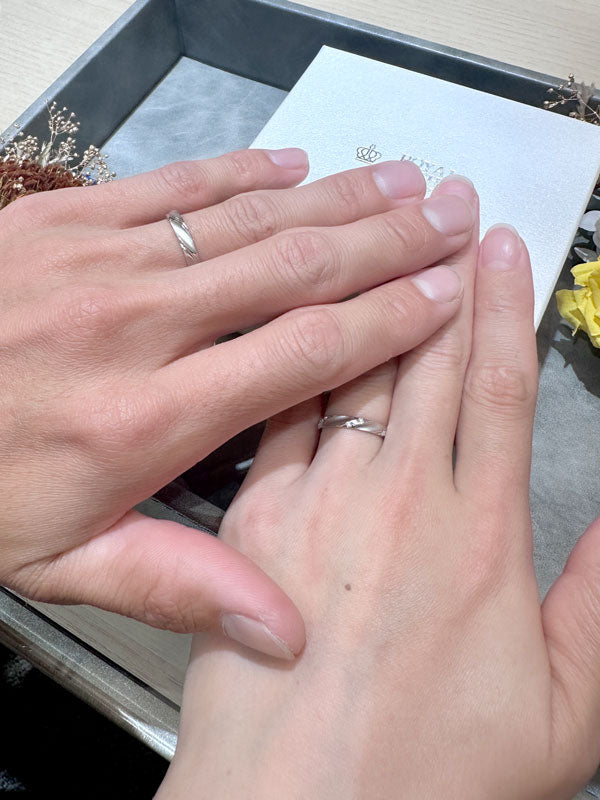 A様 ロイヤルアッシャー マリッジリング お求めいただき誠にありがとうございます/WRA902 / WRB912