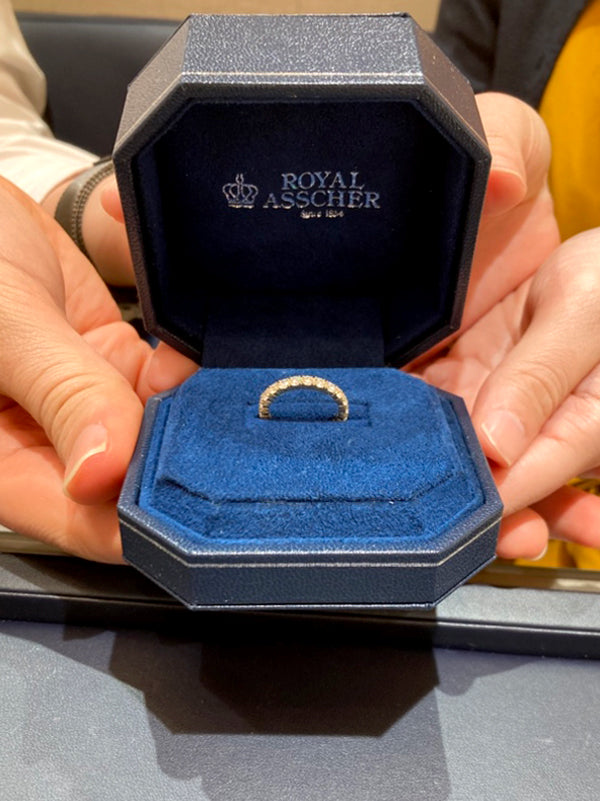 S様・K様 ロイヤル・アッシャー エタニティリング お求めいただき誠にありがとうございます /JRF0360G