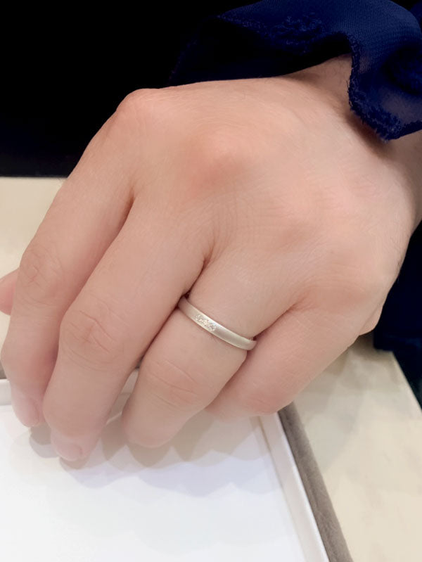 H様 ロイヤルアッシャー マリッジリング お求めいただき誠にありがとうございます