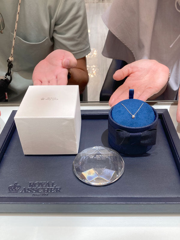 N様・M様 ロイヤルアッシャー エンゲージペンダント お求めいただき誠にありがとうございます/EPA203